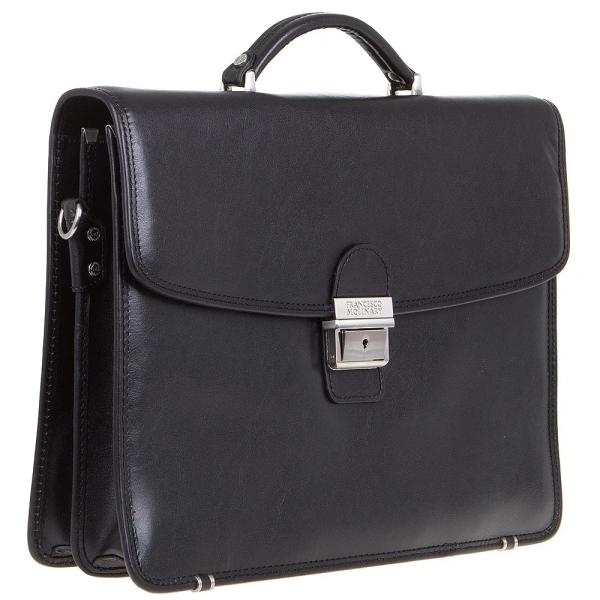 Кожаный портфель Francesco Molinary арт. 01131022