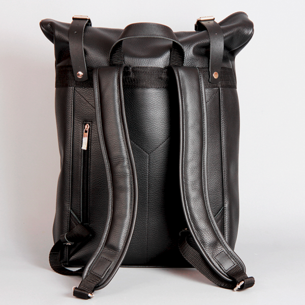 Кожаный рюкзак RollTop Francesco Molinary арт. 8030969.1