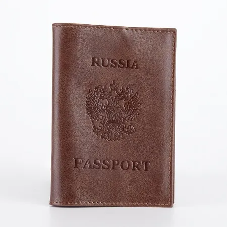 Poshete Обложка на паспорт (коричневый)