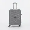 Francesco Molinary Чемодан на 4-х колесах (серый)