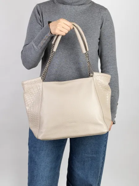 Сумка натуральная кожа Poshete арт. 8717263