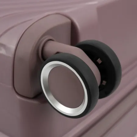 Francesco Molinary Чемодан на 4-х колесах (розовый)