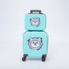 Ecotope Чемодан на 4-х колесах (голубой)