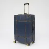 Francesco Molinary Чемодан на 4-х колесах (синий)