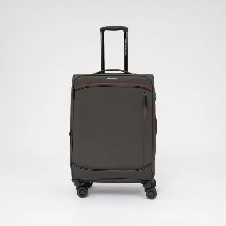 Francesco Molinary Чемодан на 4-х колесах (черный)