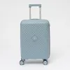 Valigetti Чемодан на 4-х колесах (голубой)