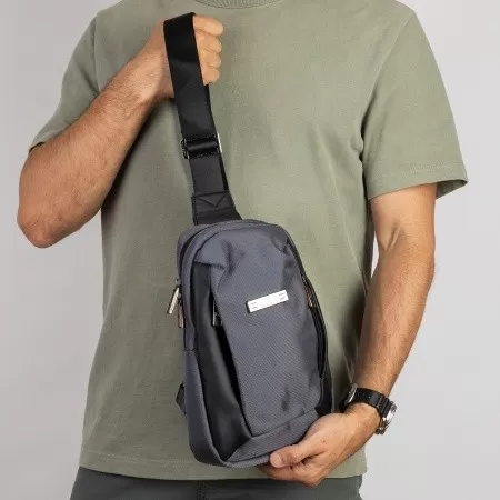 Рюкзак мужской однолямочный Valigetti арт. 3639636