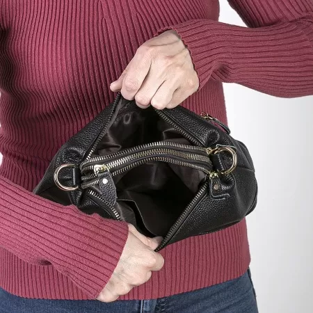 Сумка из натуральной кожи Poshete арт.87129012 