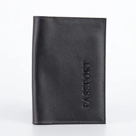 Poshete Обложка на паспорт (черный)