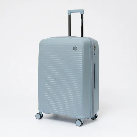Francesco Molinary Чемодан на 4-х колесах (голубой)