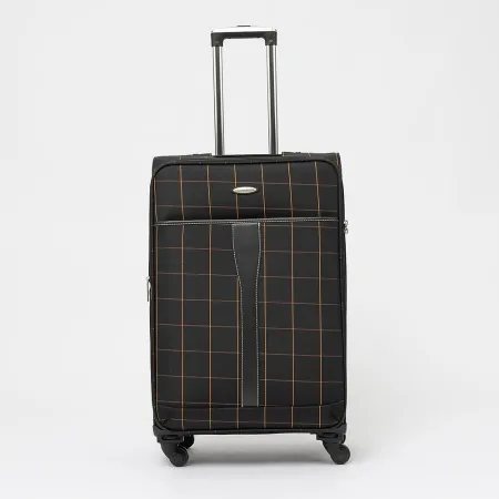 Francesco Molinary Чемодан на 4-х колесах (черный)
