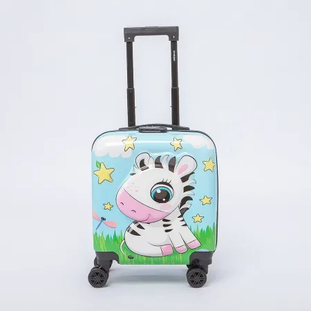 Ecotope Чемодан на 4-х колесах (голубой)