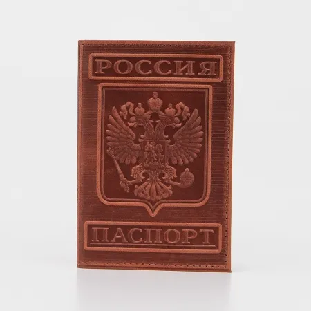 Poshete Обложка на паспорт (коричневый)