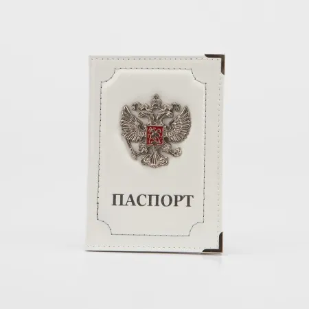 Poshete Обложка на паспорт (белый)