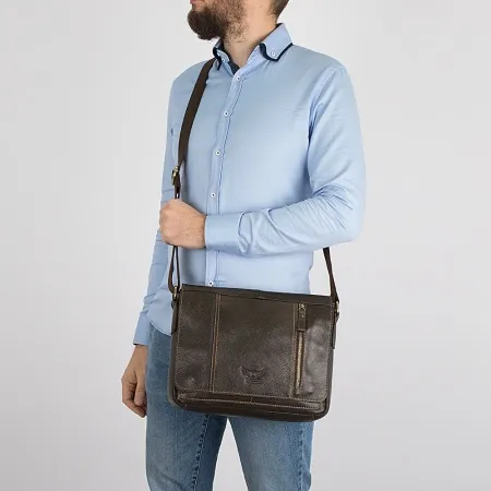 Poshete Сумка-планшет (коричневый)