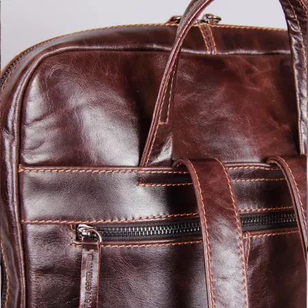 Рюкзак кожаный Francesco Molinary арт. 7111057-02 Рюкзак кожаный Francesco Molinary арт. 7111057-02