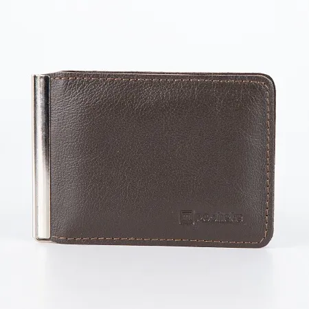 Poshete Зажим для денег (коричневый)