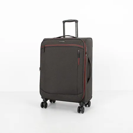 Francesco Molinary Чемодан на 4-х колесах (черный)
