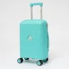 Valigetti Чемодан на 4-х колесах (бирюза)