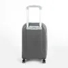 Francesco Molinary Чемодан на 4-х колесах (серый)