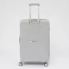 Francesco Molinary Чемодан на 4-х колесах (серебряный)