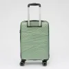 Francesco Molinary Чемодан на 4-х колесах (светло-зеленый)