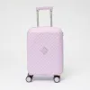Valigetti Чемодан на 4-х колесах (сиреневый)