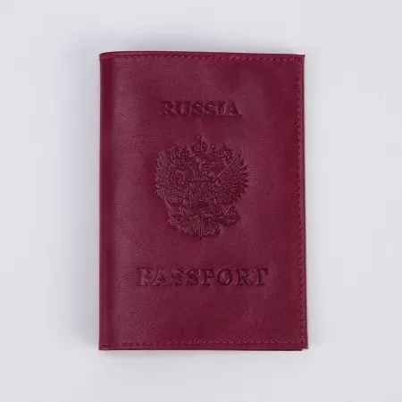 Poshete Обложка на паспорт (бордовый)