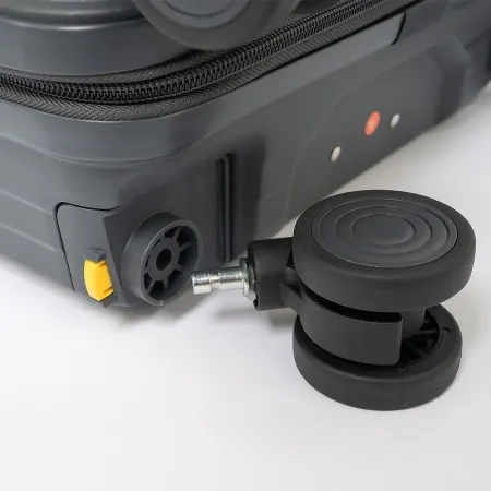 Francesco Molinary Чемодан на 4-х колесах (серый)