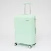Francesco Molinary Чемодан на 4-х колесах (светло-зеленый)