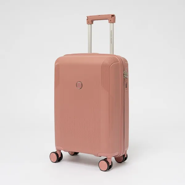 Francesco Molinary Чемодан на 4-х колесах (розовый)