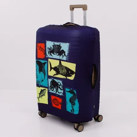 Grott Чехол для чемодана (синий)