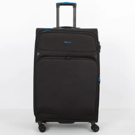 Francesco Molinary Чемодан на 4-х колесах (черный)