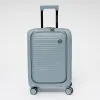Francesco Molinary Чемодан на 4-х колесах (голубой)