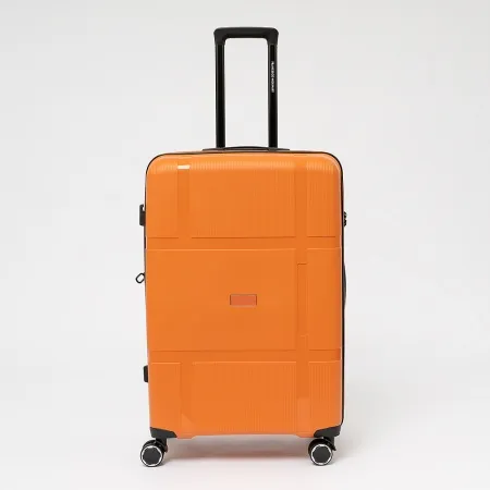 Francesco Molinary Чемодан на 4-х колесах (оранжевый)