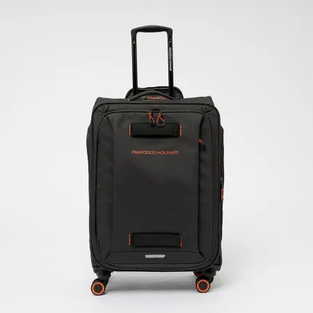 Francesco Molinary Чемодан на 4-х колесах (черный)