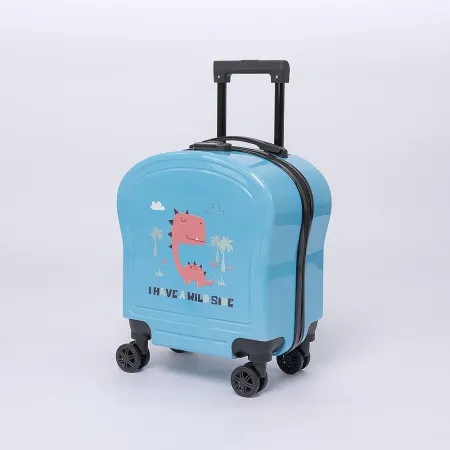 Ecotope Чемодан на 4-х колесах (голубой)