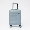 Francesco Molinary Чемодан на 4-х колесах (голубой)