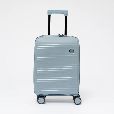 Francesco Molinary Чемодан на 4-х колесах (голубой)