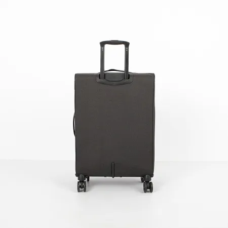 Francesco Molinary Чемодан на 4-х колесах (черный)
