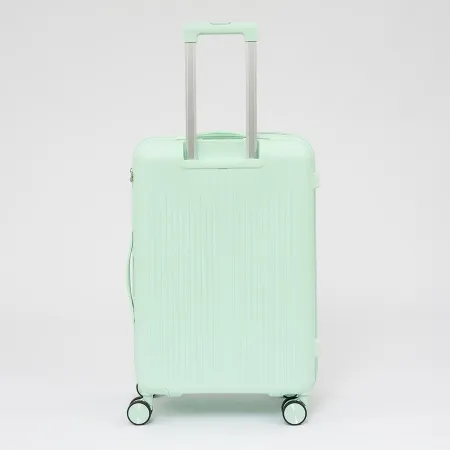 Francesco Molinary Чемодан на 4-х колесах (светло-зеленый)