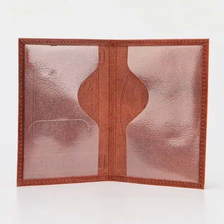 Poshete Обложка на паспорт (коричневый)