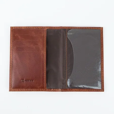 Poshete Обложка на паспорт (коричневый)