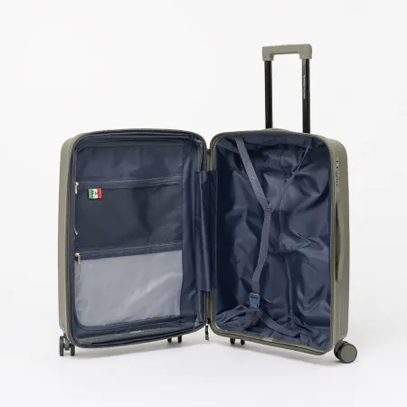 Francesco Molinary Чемодан на 4-х колесах (зеленый)