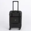 Francesco Molinary Чемодан на 4-х колесах (черный)