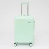 Francesco Molinary Чемодан на 4-х колесах (светло-зеленый)