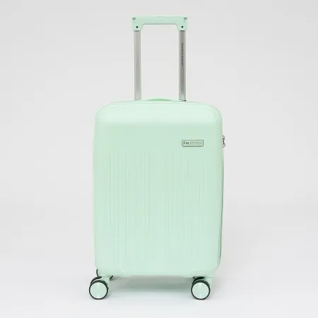 Francesco Molinary Чемодан на 4-х колесах (светло-зеленый)