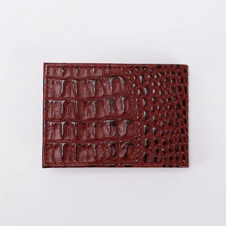 Poshete Чехол для пропуска (бордовый)