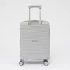Francesco Molinary Чемодан на 4-х колесах (серебряный)
