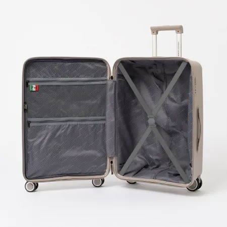 Francesco Molinary Чемодан на 4-х колесах (кофе)